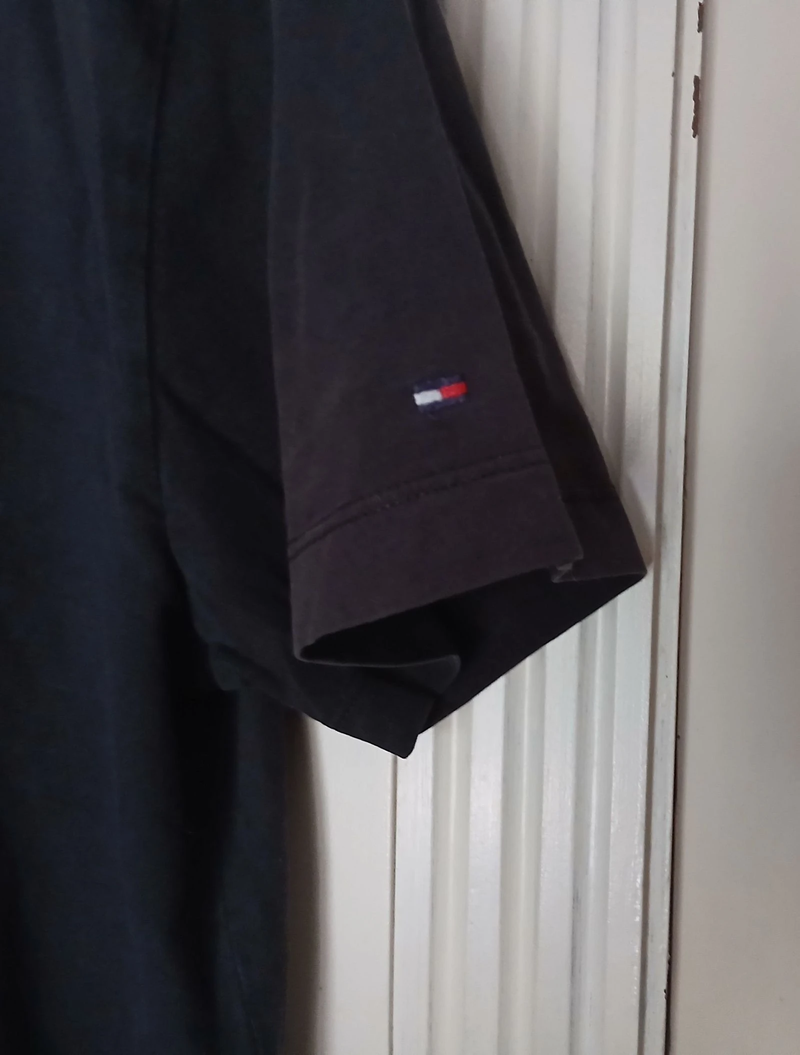 Camiseta Tommy Hilfiger Negra Enjuagada Gráfica '85' - Talla XL – photo 7